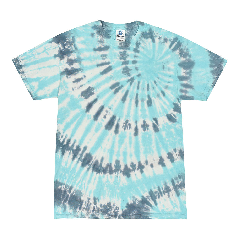 CUSTOM WILMETTE THEATRE TIE DYE YOUTH COTTON TEE ~ classic fit