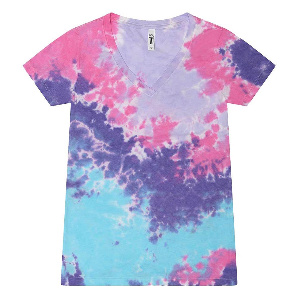 Custom Tie Dye V-Neck Tee ~ Highcrest Middle School