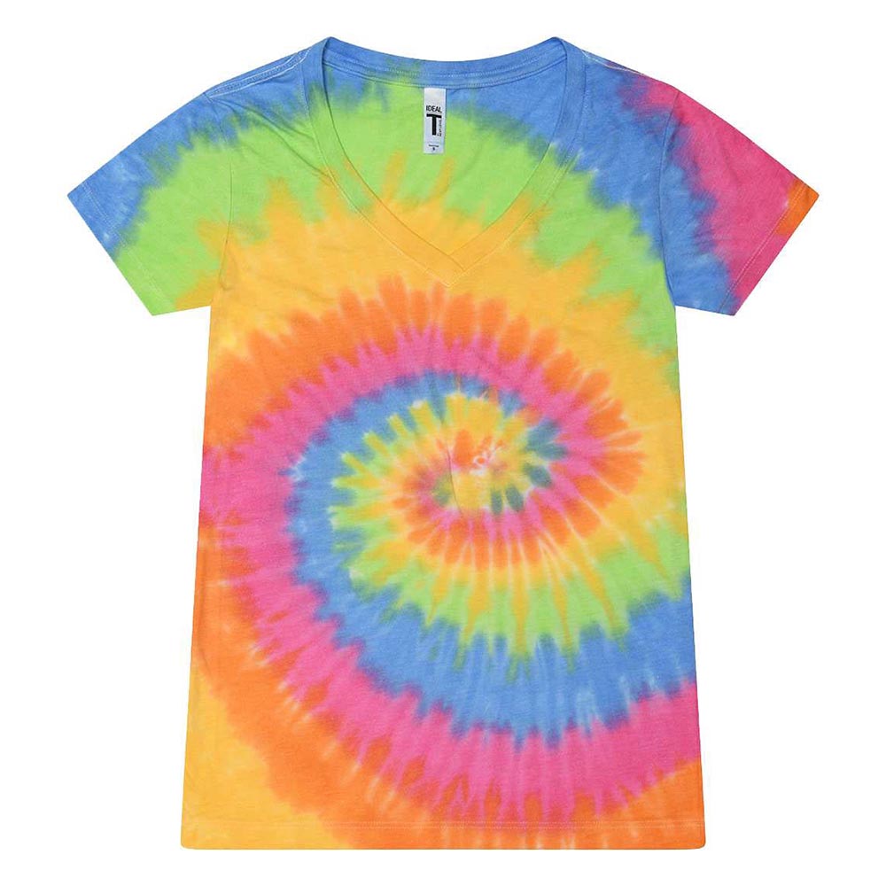 Custom Tie Dye V-Neck Tee ~ Highcrest Middle School