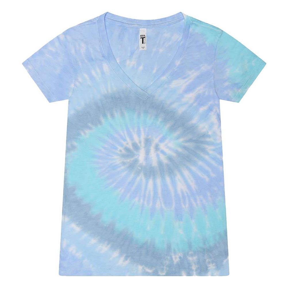 Custom Tie Dye V-Neck Tee ~ Highcrest Middle School
