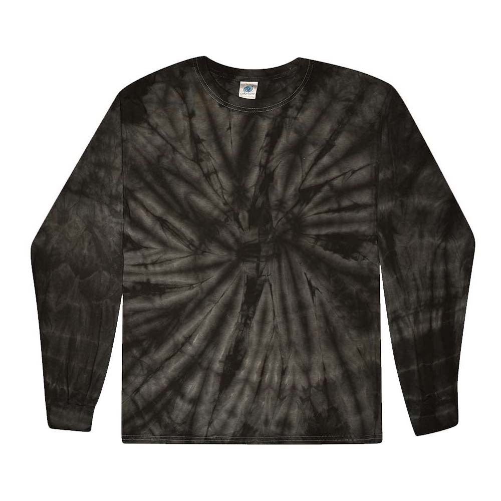 CUSTOM TIE DYE LONG SLEEVE TEE ~ HENKING and HOFFMAN ~ youth & adult ~ classic unisex fit