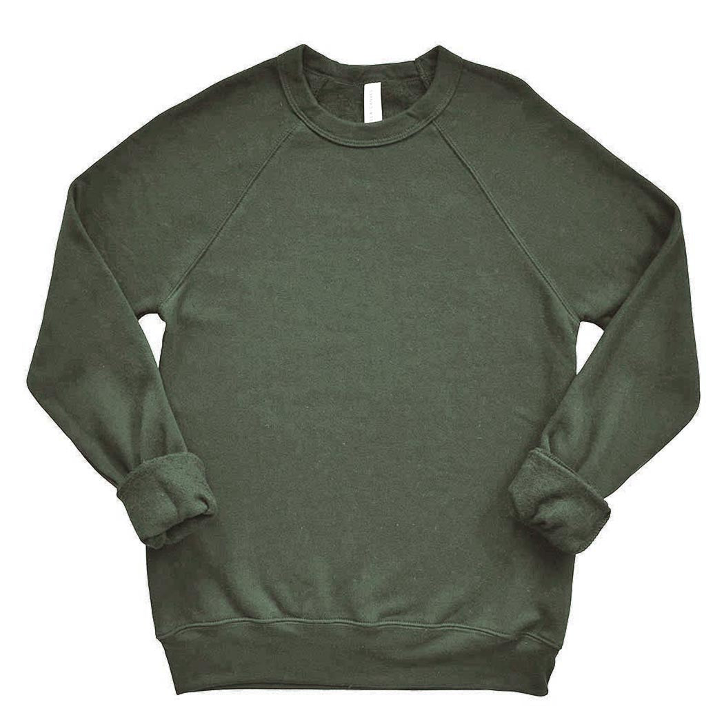 Custom ~ Bella Canvas Crewneck Sweatshirt ~ Meridian School