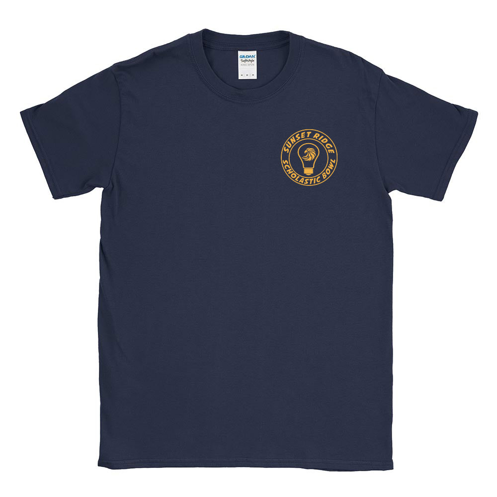 SCHOLASTIC BOWL TEE ~ SUNSET RIDGE SCHOOL ~ youth & adult ~ classic unisex fit