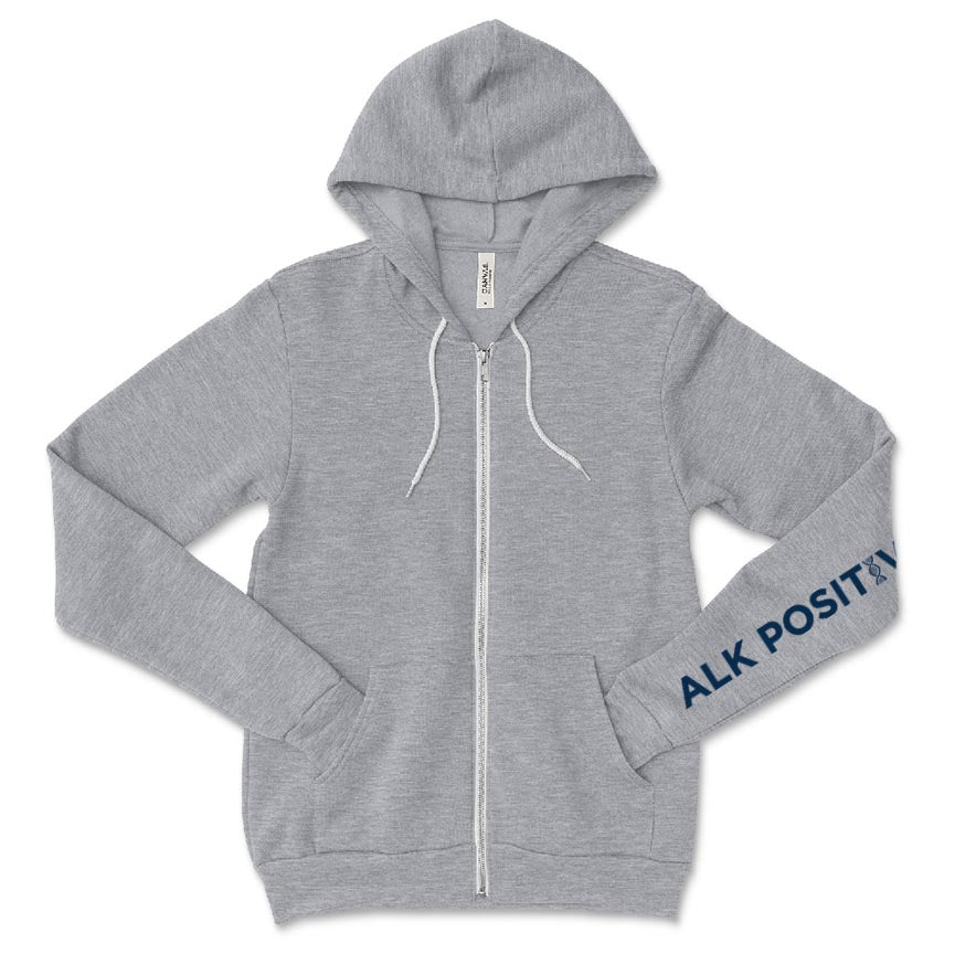 ALK+ Positive Logo ~ Zip Hoodie ~ ALK+ Positive
