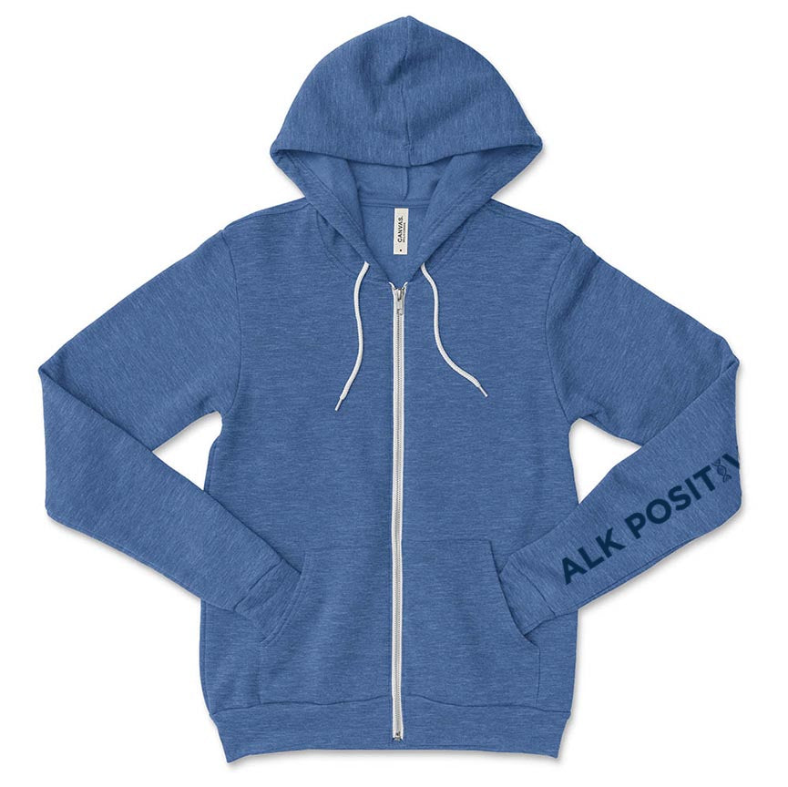 ALK+ Positive Logo ~ Zip Hoodie ~ ALK+ Positive