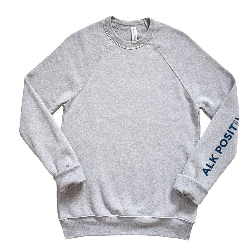 ALK+ Positive Logo ~ Raglan Crewneck Sweatshirt Sweatshirt ~ ALK+ Positive