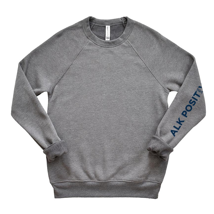ALK+ Positive Logo ~ Raglan Crewneck Sweatshirt Sweatshirt ~ ALK+ Positive