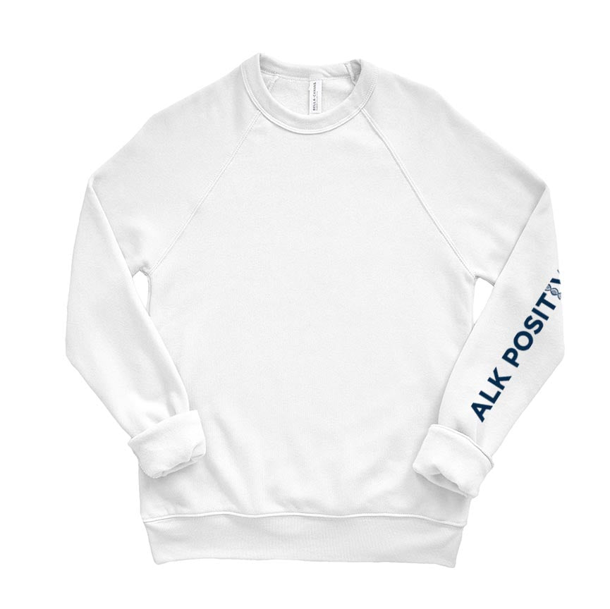 ALK+ Positive Logo ~ Raglan Crewneck Sweatshirt Sweatshirt ~ ALK+ Positive