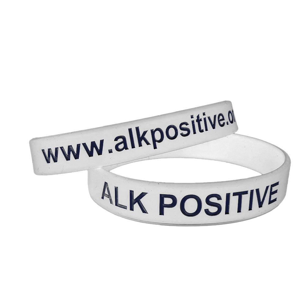 ALK POSITIVE PRINTED SILICONE WRISTBANDS