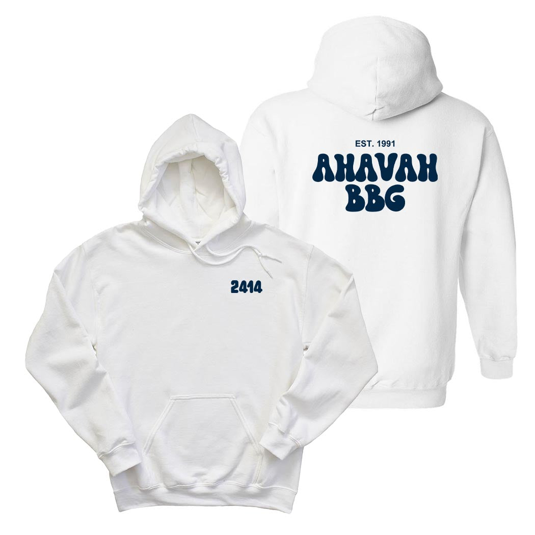 AHAVAH 2414 HOODIE ~ AHAVAH BBG ~ classic fit