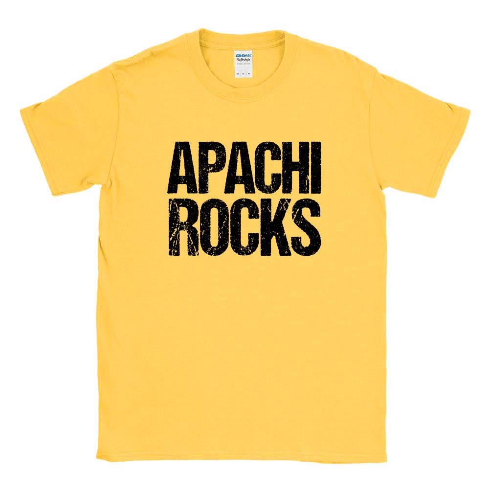APACHI ROCKS TEE ~ APACHI DAY CAMP ~ youth ~ classic unisex fit
