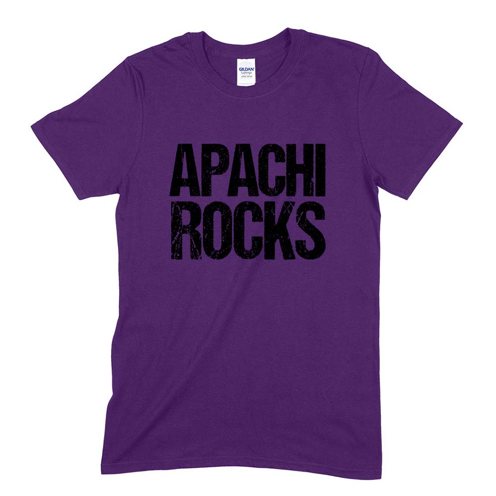 APACHI ROCKS TEE ~ APACHI DAY CAMP ~ youth ~ classic unisex fit
