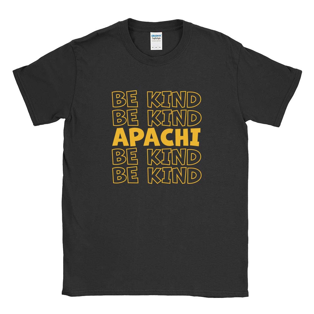 BE KIND APACHI TEE ~ APACHI DAY CAMP ~ youth ~ classic unisex fit