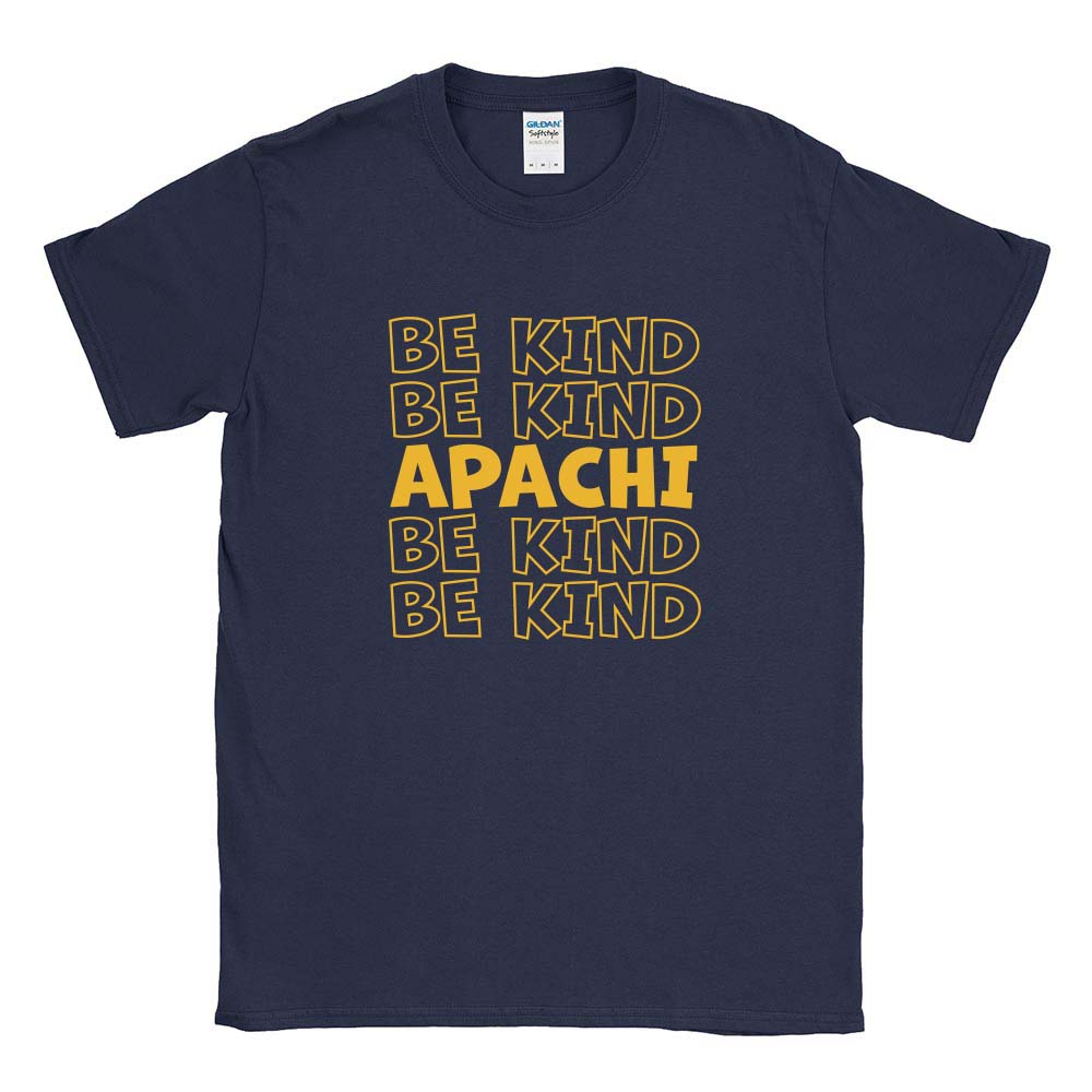 BE KIND APACHI TEE ~ APACHI DAY CAMP ~ youth ~ classic unisex fit