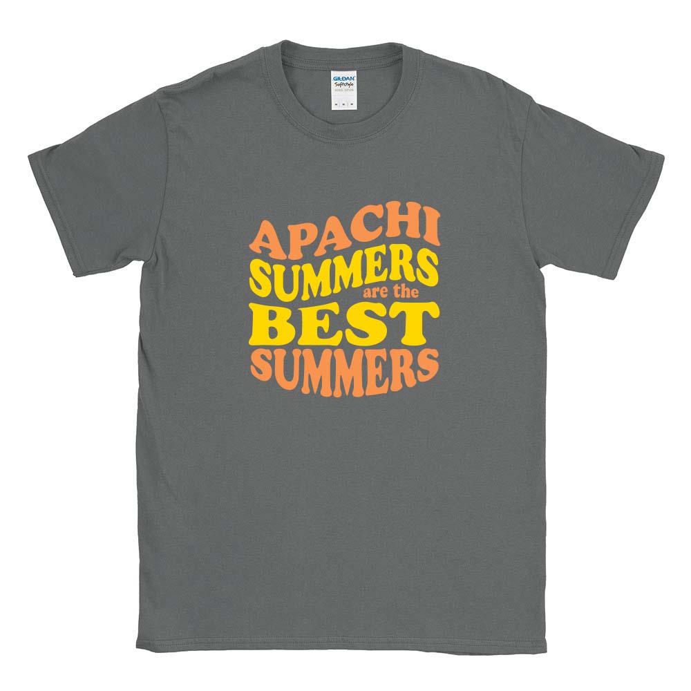 APACHI SUMMERS ARE THE BEST SUMMERS TEE ~ APACHI DAY CAMP ~ adult ~ classic unisex fit
