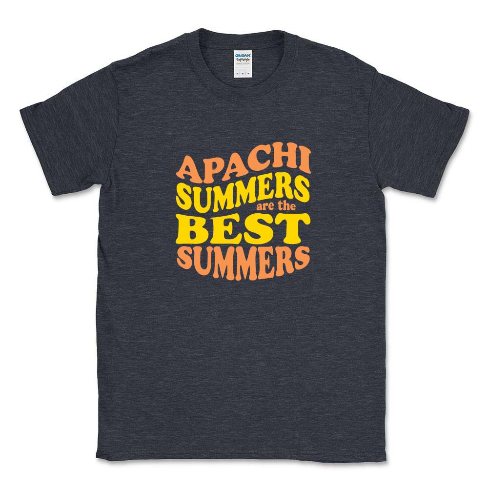 APACHI SUMMERS ARE THE BEST SUMMERS TEE ~ APACHI DAY CAMP ~ adult ~ classic unisex fit