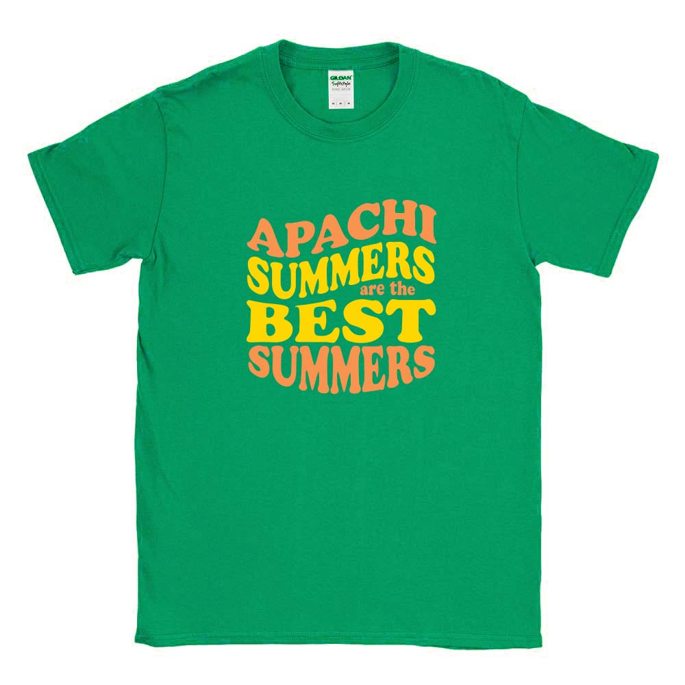 Apachi Summers Are The Bes Summers ~ Cotton T-Shirt ~ Apachi Day Camp
