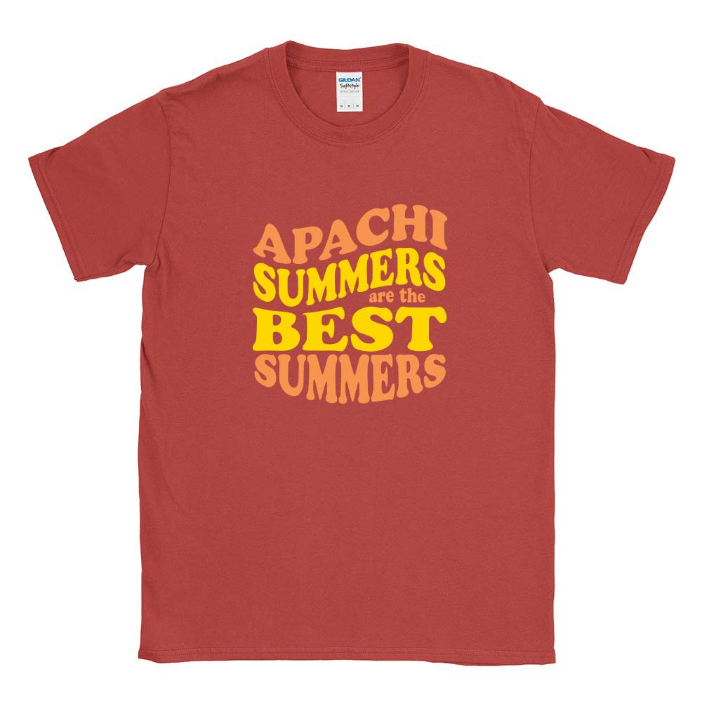 Apachi Summers Are The Bes Summers ~ Cotton T-Shirt ~ Apachi Day Camp