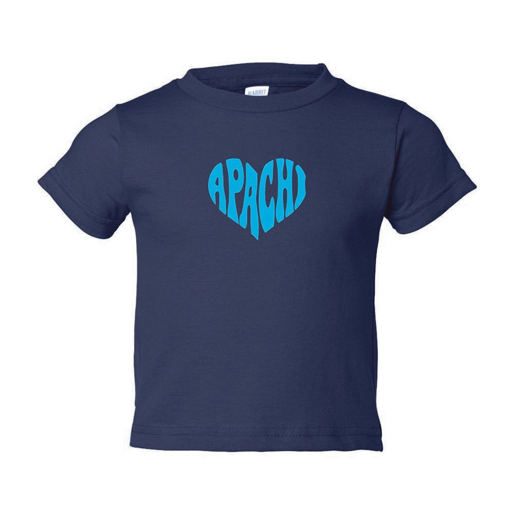 APACHI HEART TEE ~ APACHI DAY CAMP ~ toddler ~ classic unisex fit