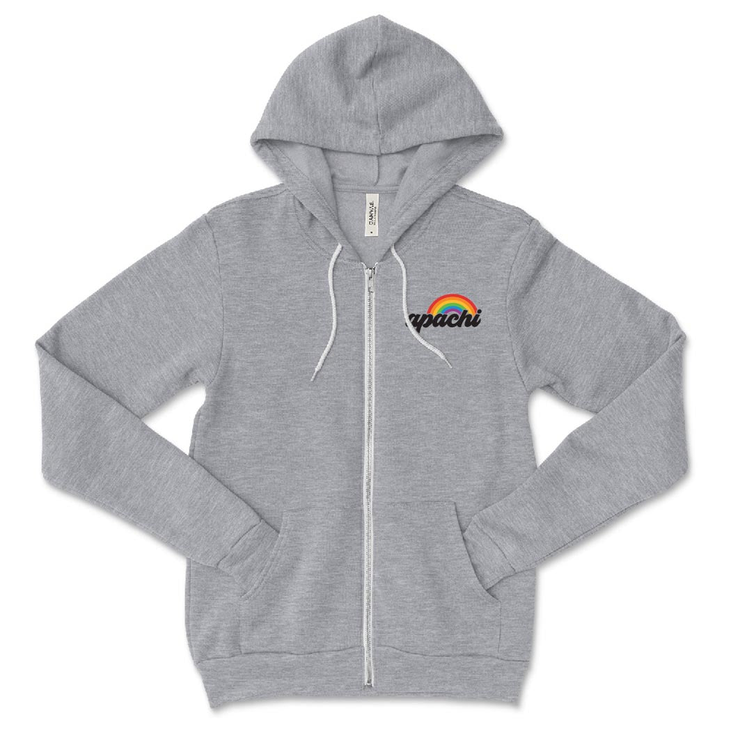 Rainbow ~ Zip Hoodie ~ Apachi Day Camp