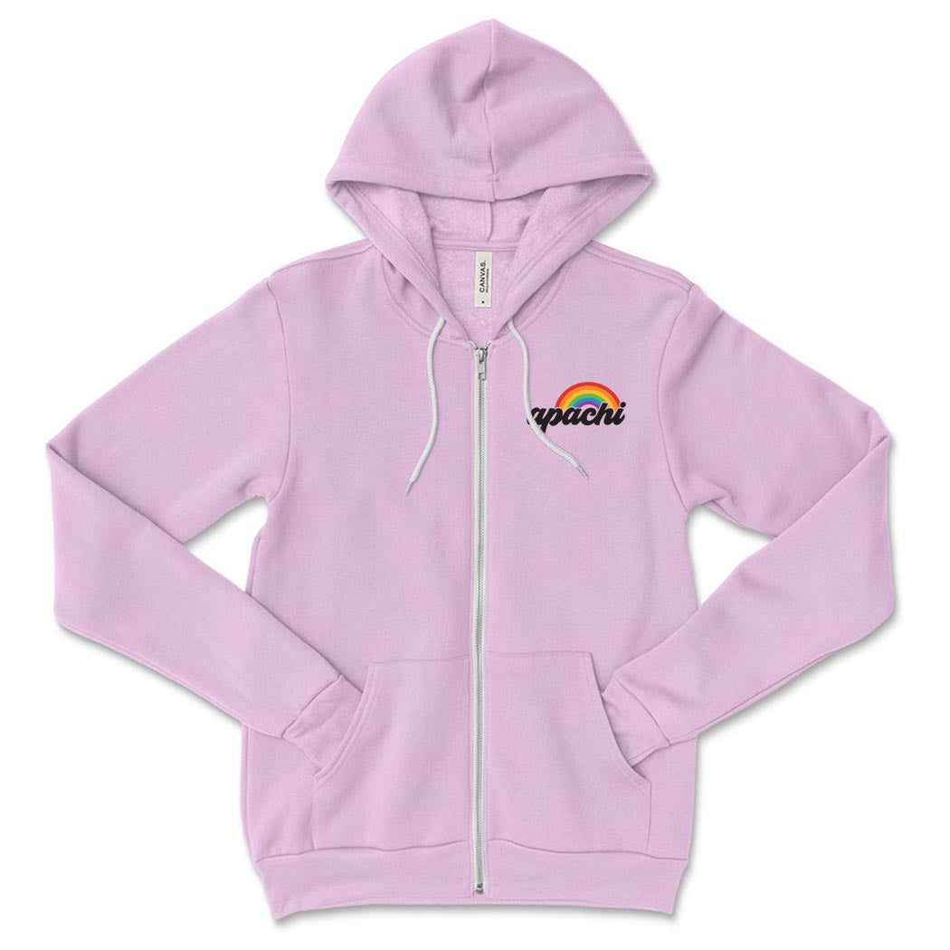 Rainbow ~ Zip Hoodie ~ Apachi Day Camp