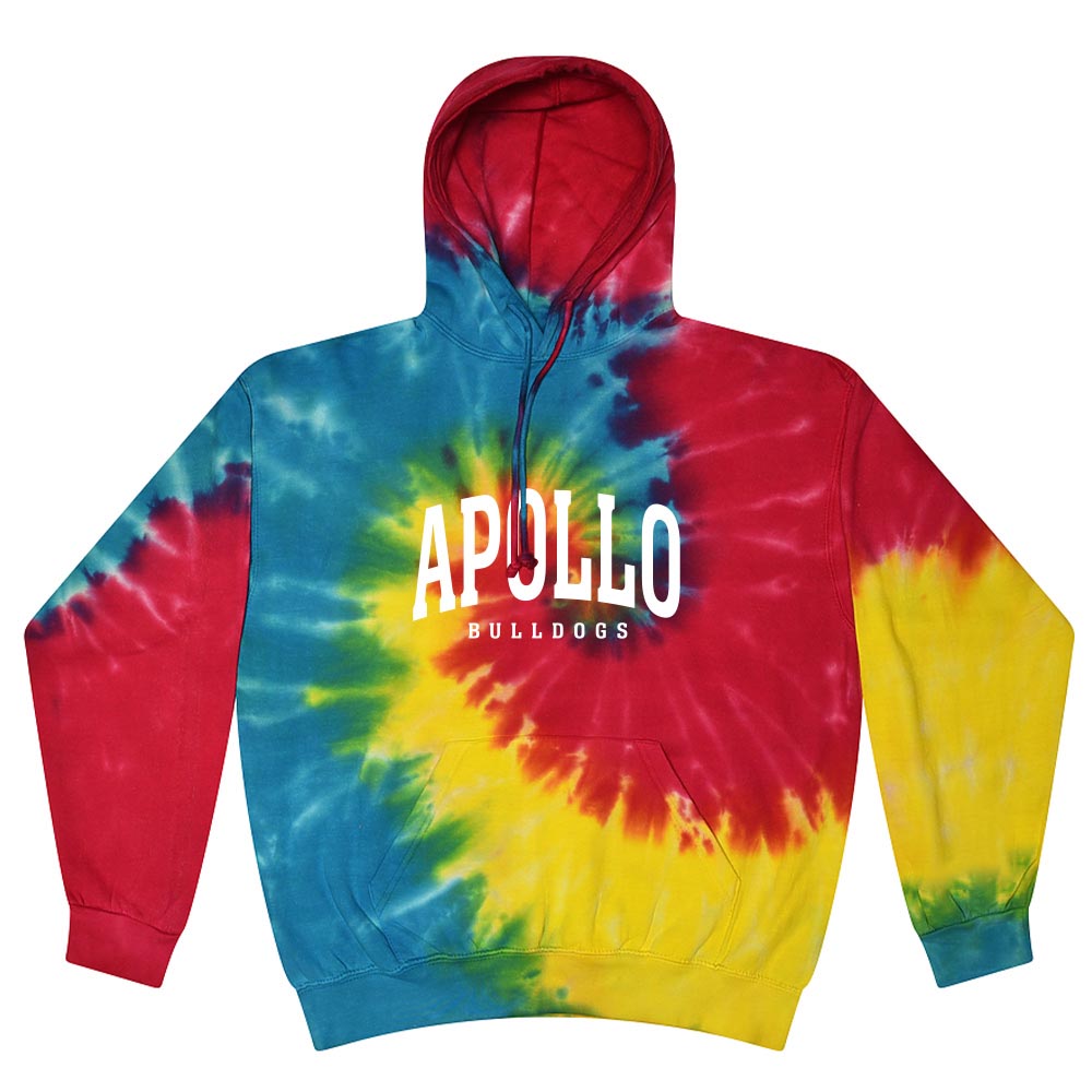 Extended Arc ~ Tie-Dye Hoodie ~ Apollo Elementary School