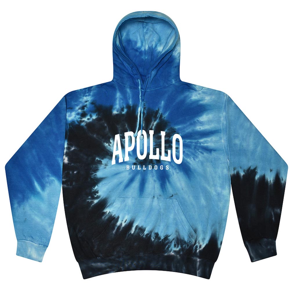 Extended Arc ~ Tie-Dye Hoodie ~ Apollo Elementary School