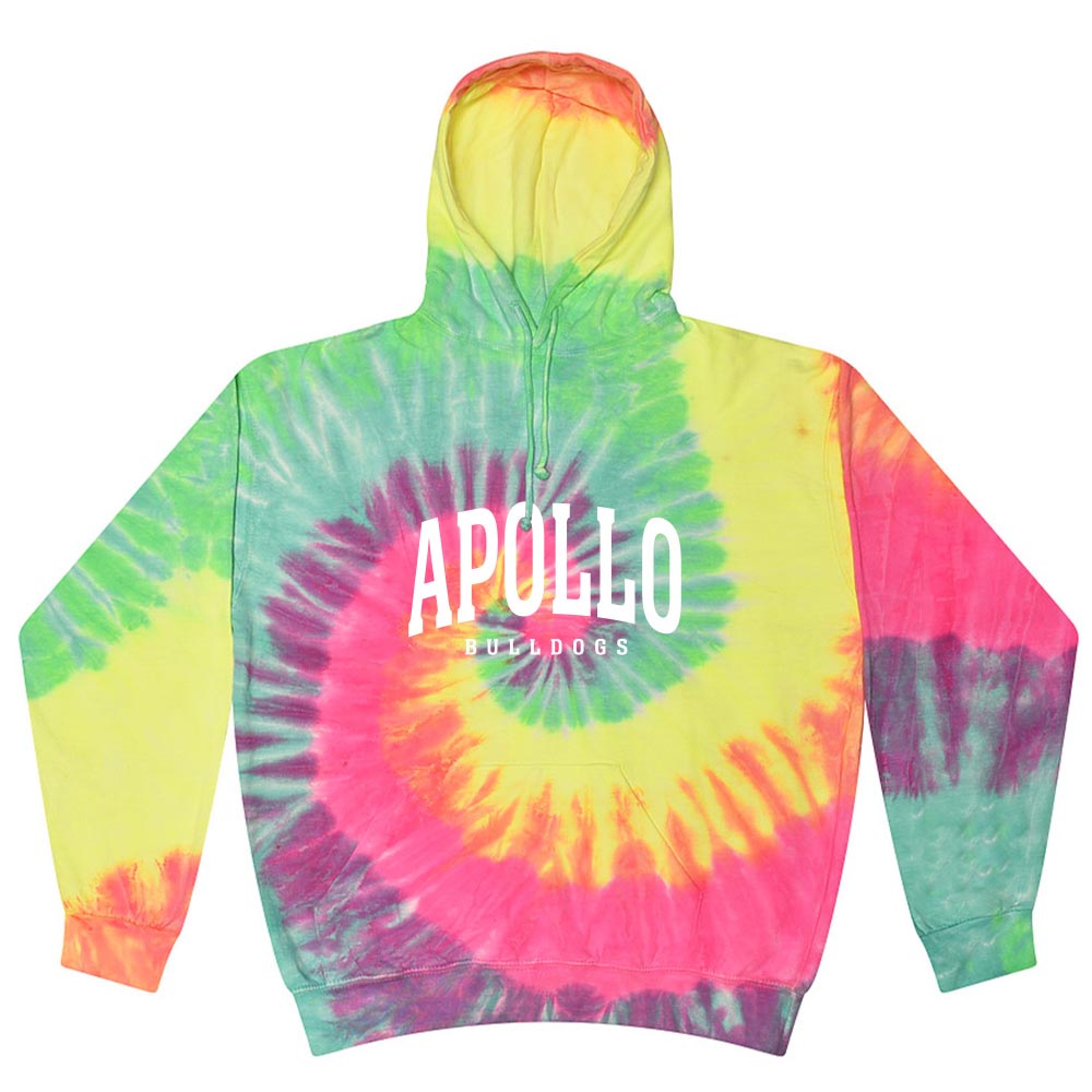 Extended Arc ~ Tie-Dye Hoodie ~ Apollo Elementary School