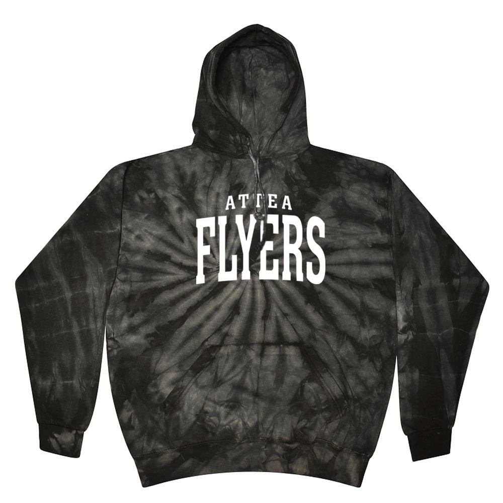 Flyers Extended Arc ~ Tie-Dye Hoodie ~ Attea Middle School