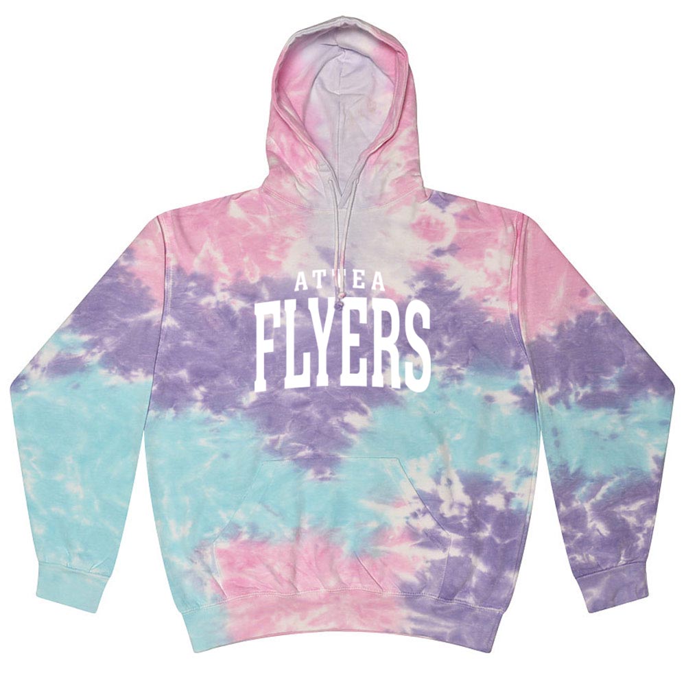 Flyers Extended Arc ~ Tie-Dye Hoodie ~ Attea Middle School