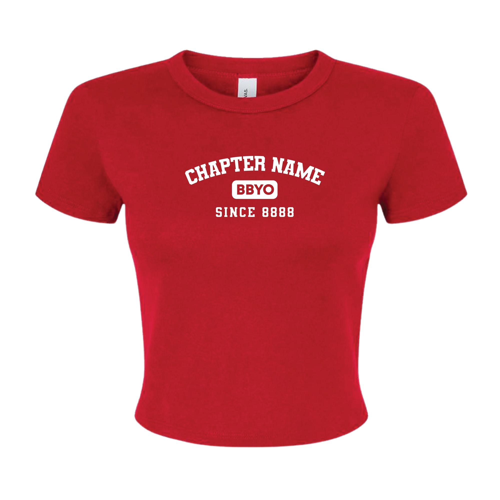 Game Day ~ Crop T-Shirt ~ BBYO GMR