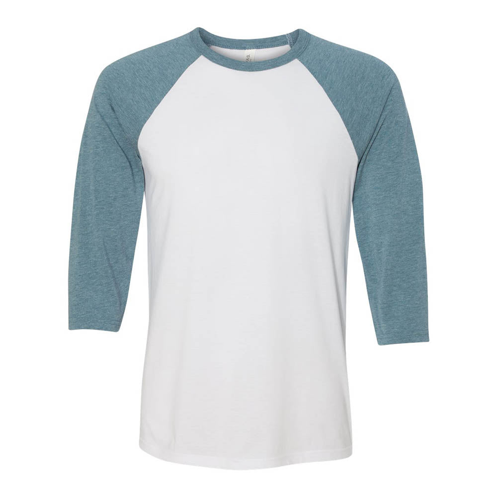 Custom 3/4 Sleeve Baseball Tee ~ Fusion Academy
