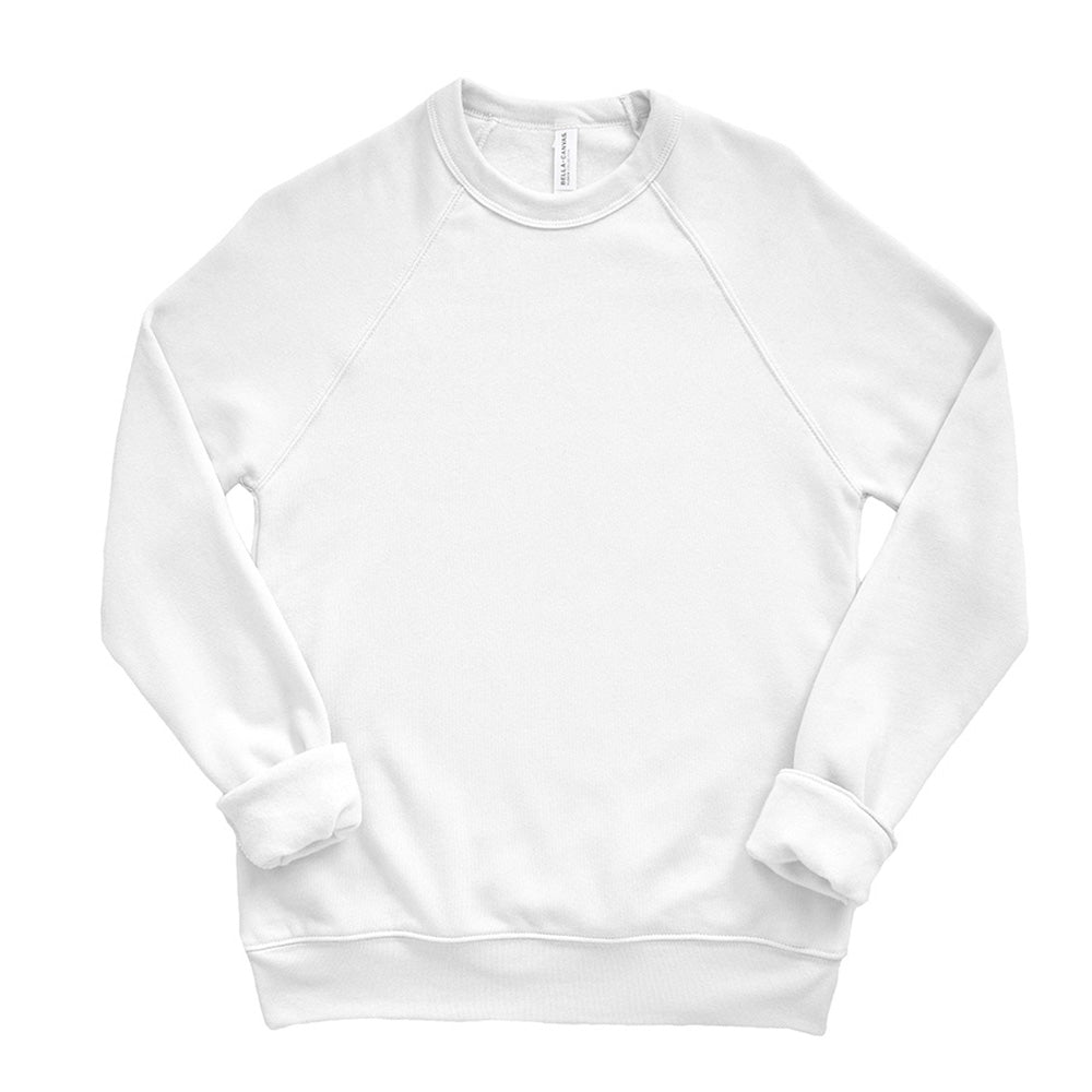 Custom ~ Raglan Sponge Fleece Crewneck Sweatshirt ~ Joseph Sears School