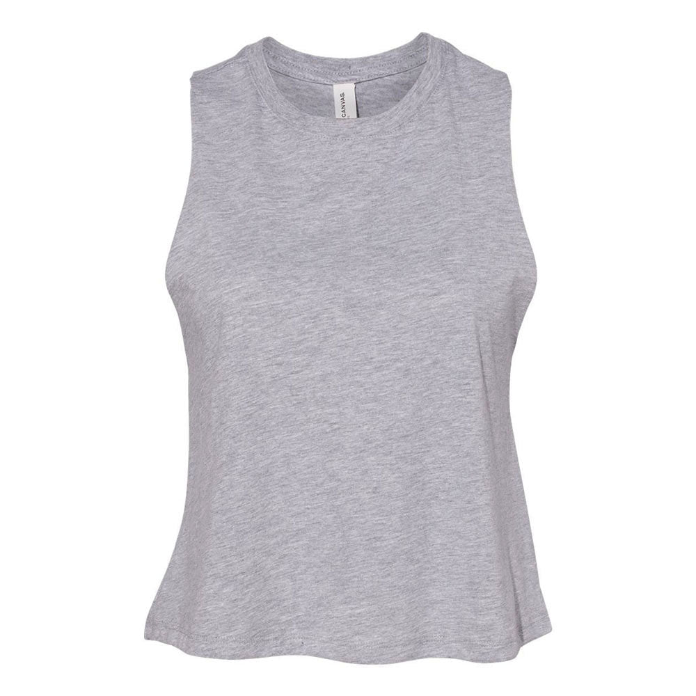 CREATE YOUR OWN ~ ROOTS & WINGS ~ RACERBACK CROP TANK ~ juniors flowy fit
