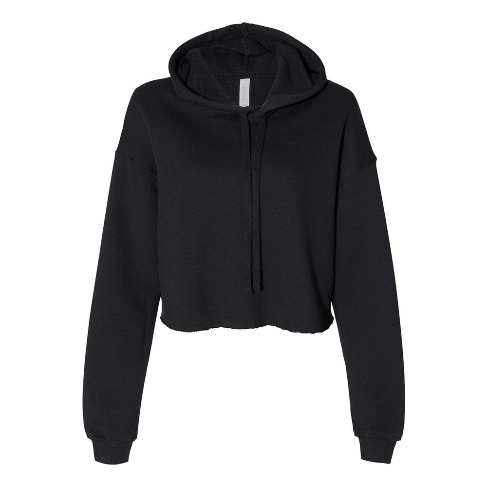 CROPPED FLEECE HOODIE Bella + Canvas classic fit