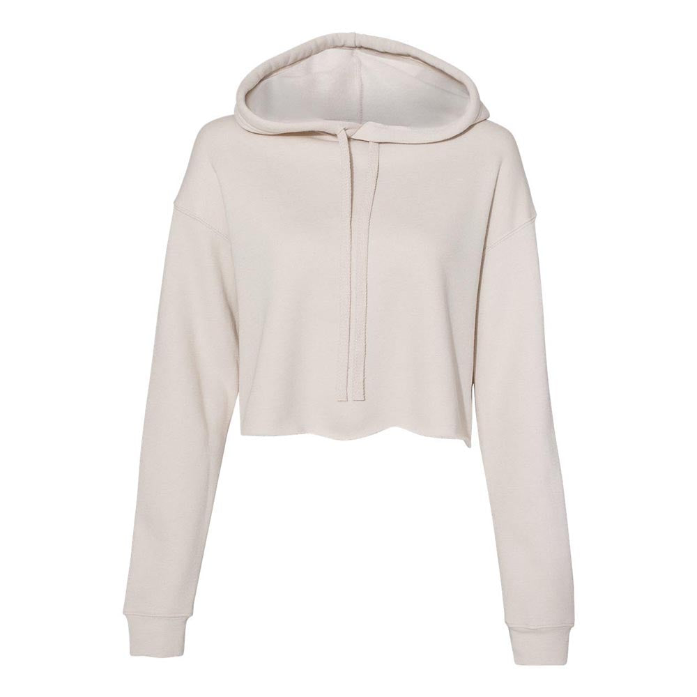 CROPPED FLEECE HOODIE Bella + Canvas classic fit
