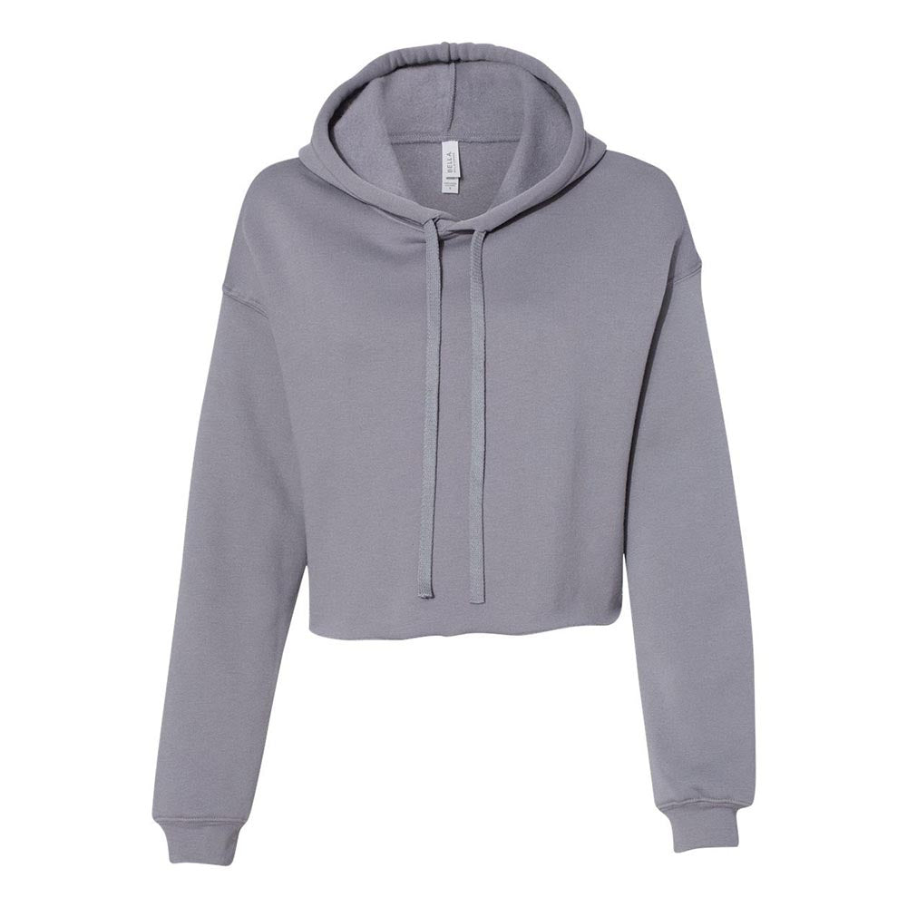 CROPPED FLEECE HOODIE Bella + Canvas classic fit