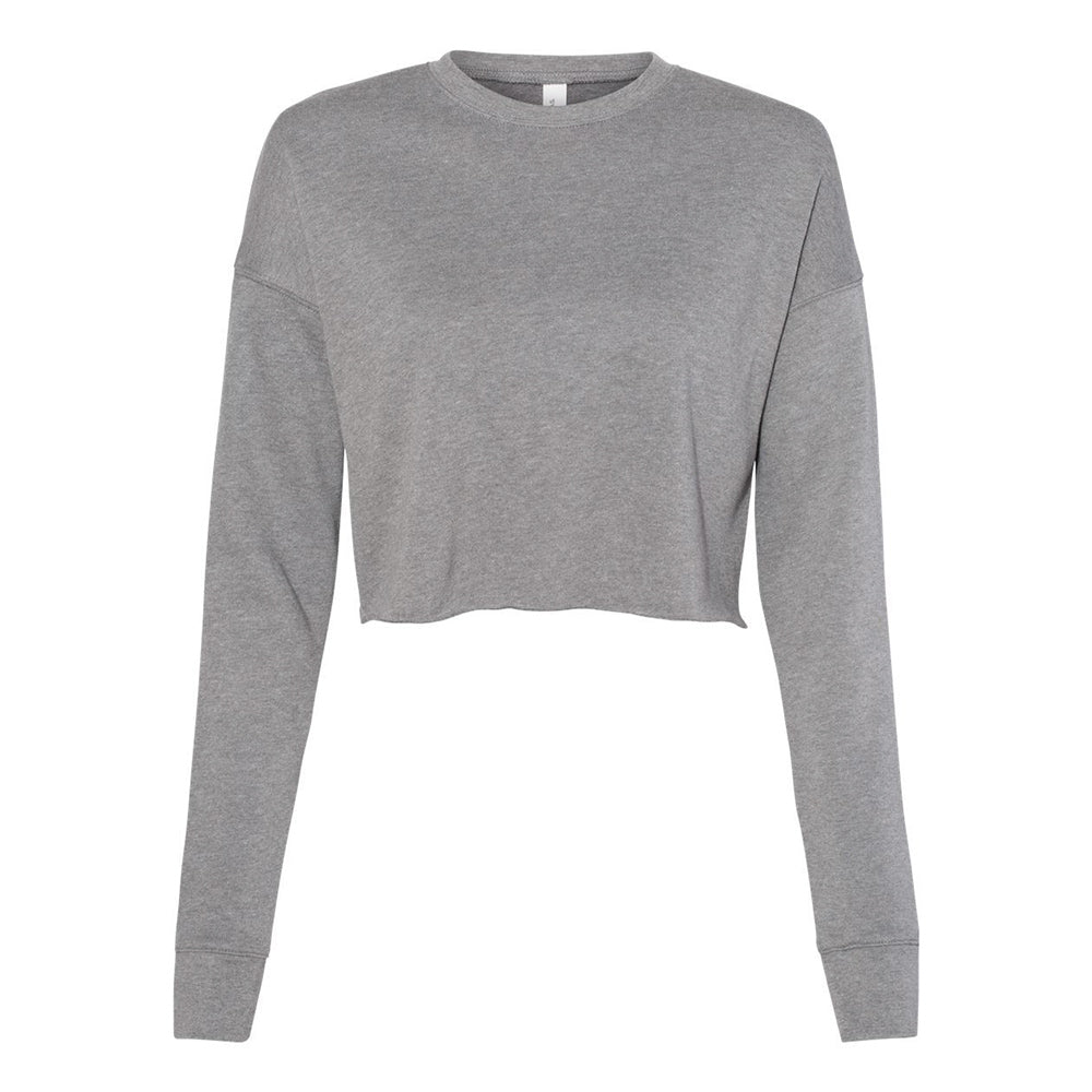 CROP CREW FLEECE ~ bella + canvas