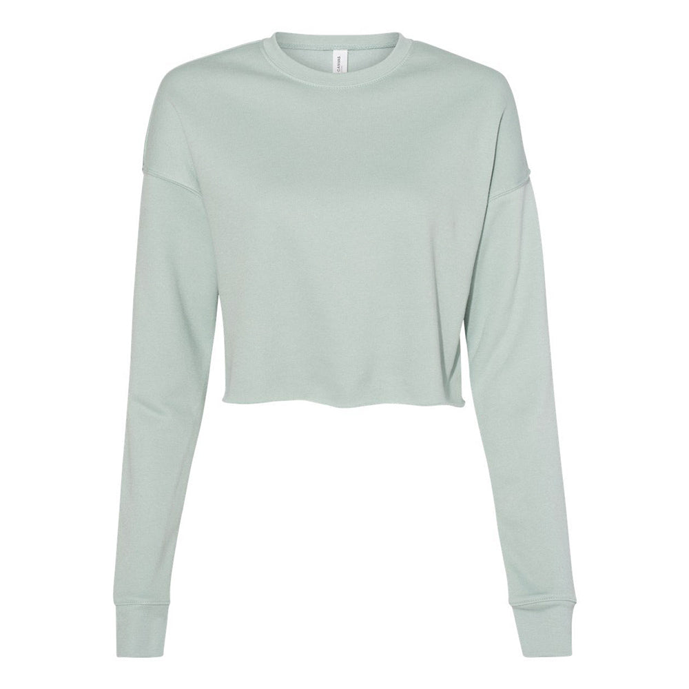 CROP CREW FLEECE ~ bella + canvas