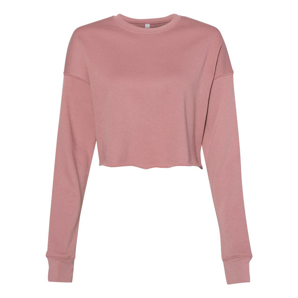 CROP CREW FLEECE ~ bella + canvas