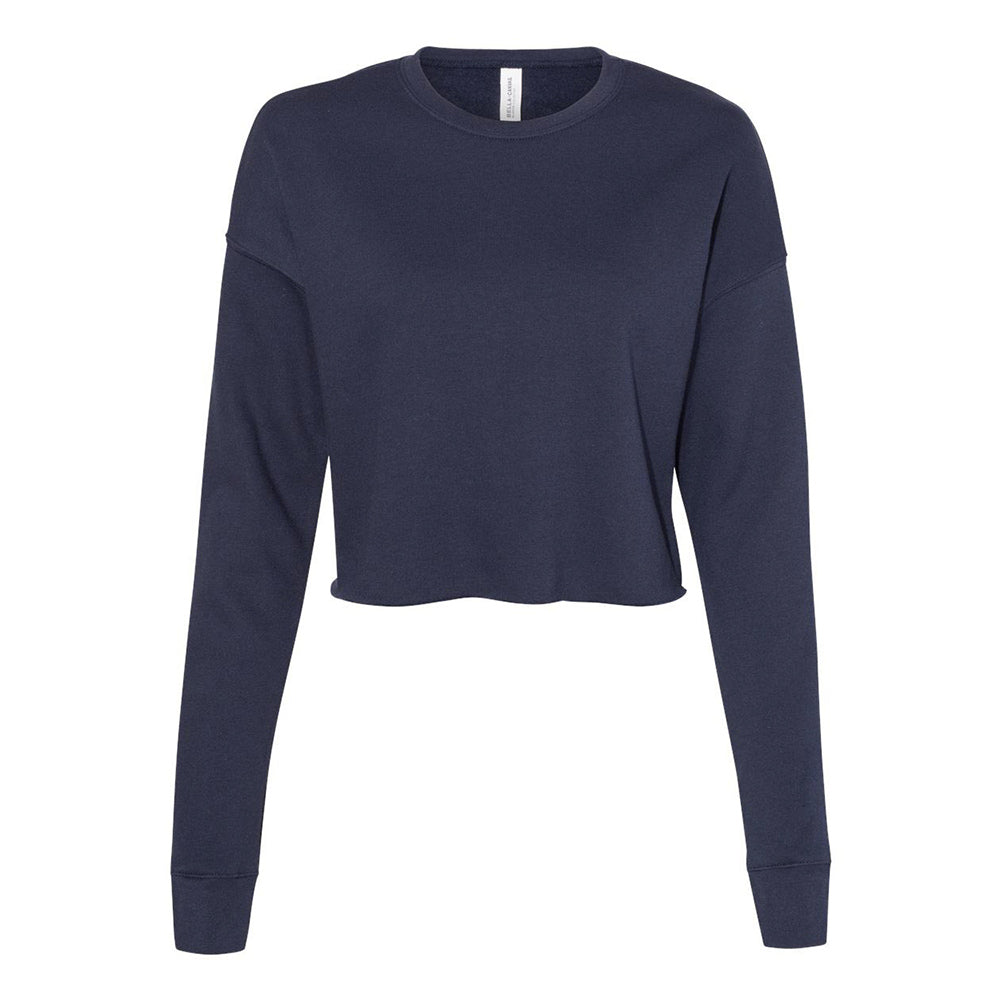 CROP CREW FLEECE ~ bella + canvas