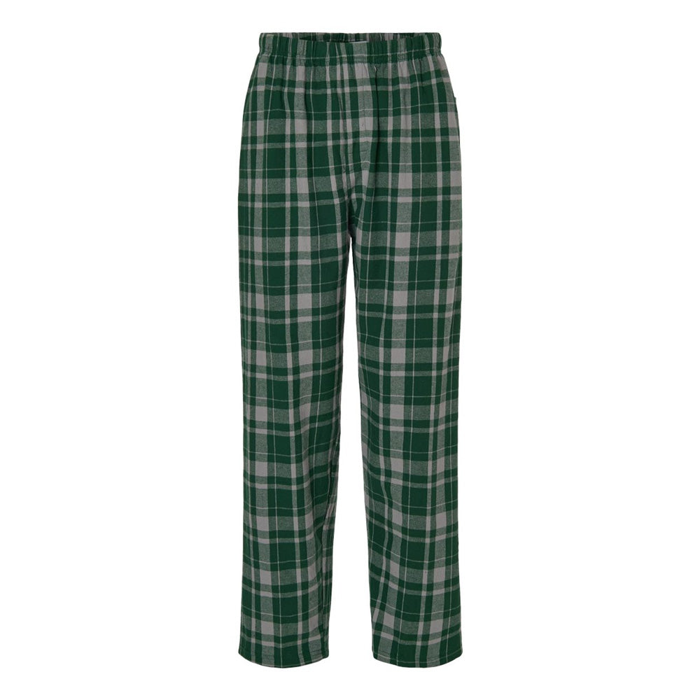 Custom ~ Flannel Pants ~ Wood Oaks Athletics-green jordan plaid