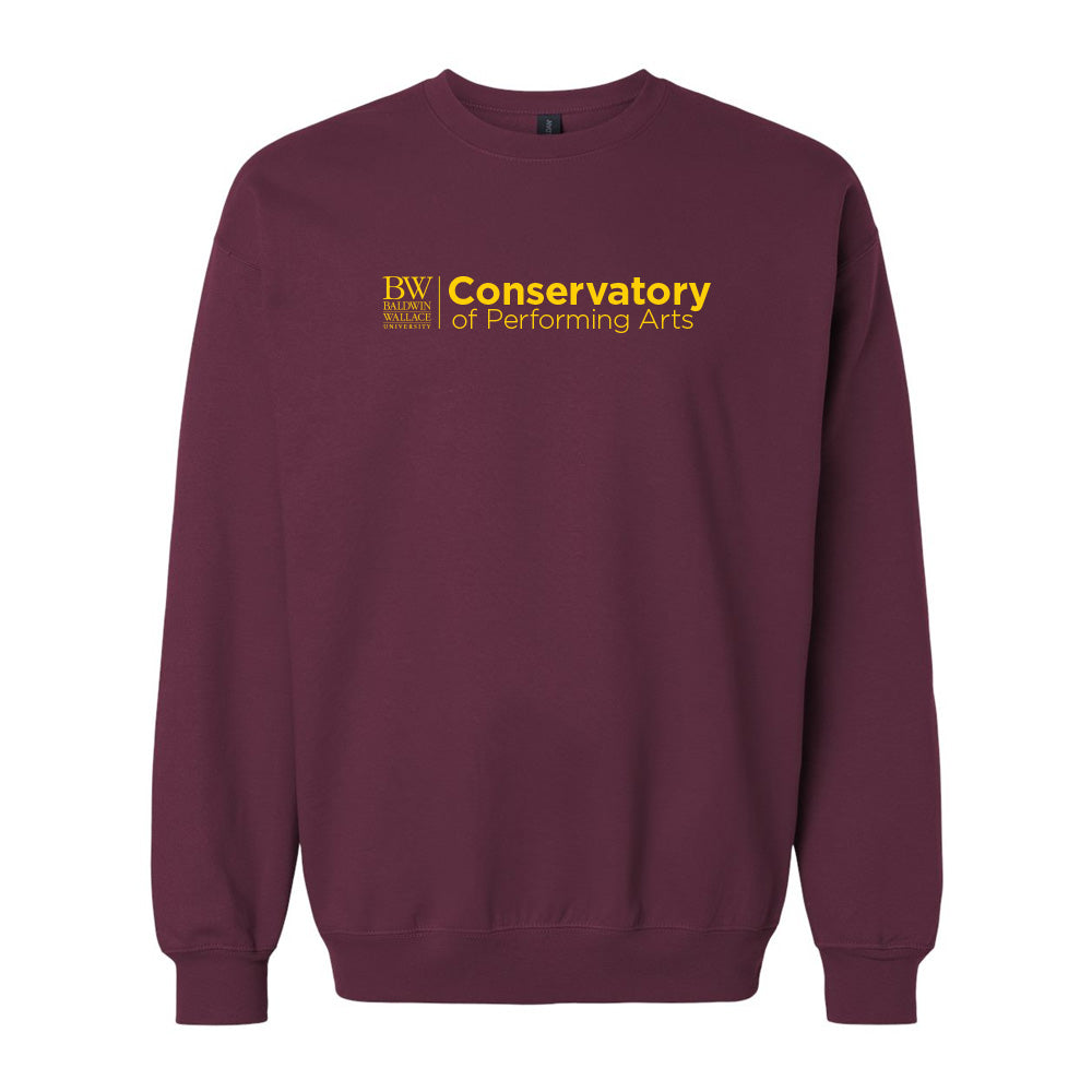 Conservatory Logo ~ Crewneck Sweatshirt ~ Baldwin Conservatory of Performing Arts