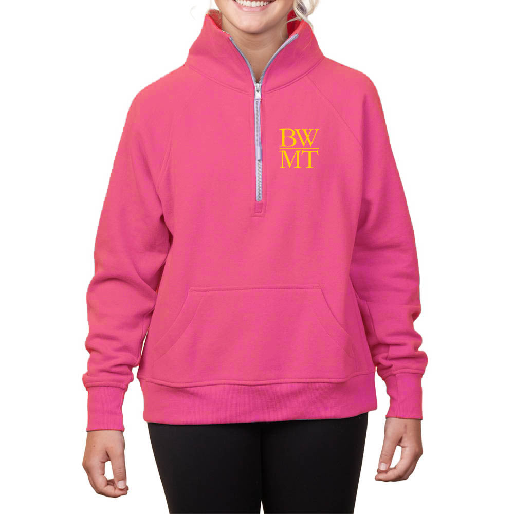BWMT ~ Ladies Boxy Half Zip Fleece ~ Baldwin Conservatory of Performing Arts