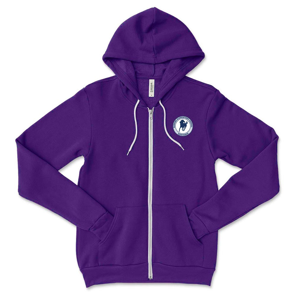 Badge ~ Zip Hoodie ~ Romona Elementary School