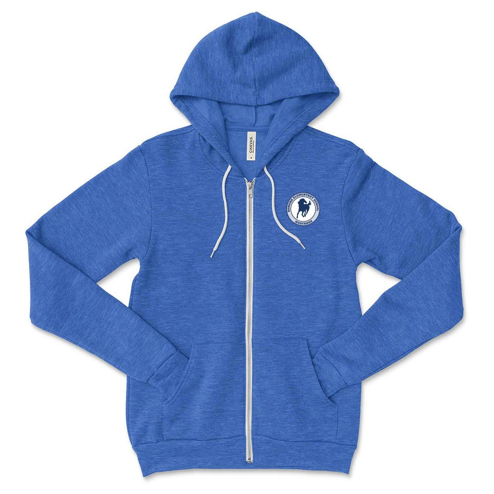 Badge ~ Zip Hoodie ~ Romona Elementary School