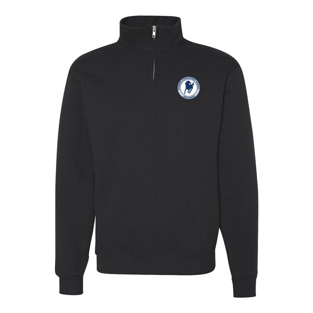 Badge ~ Quarter Zip Sweatshirt ~ Romona Elementary School