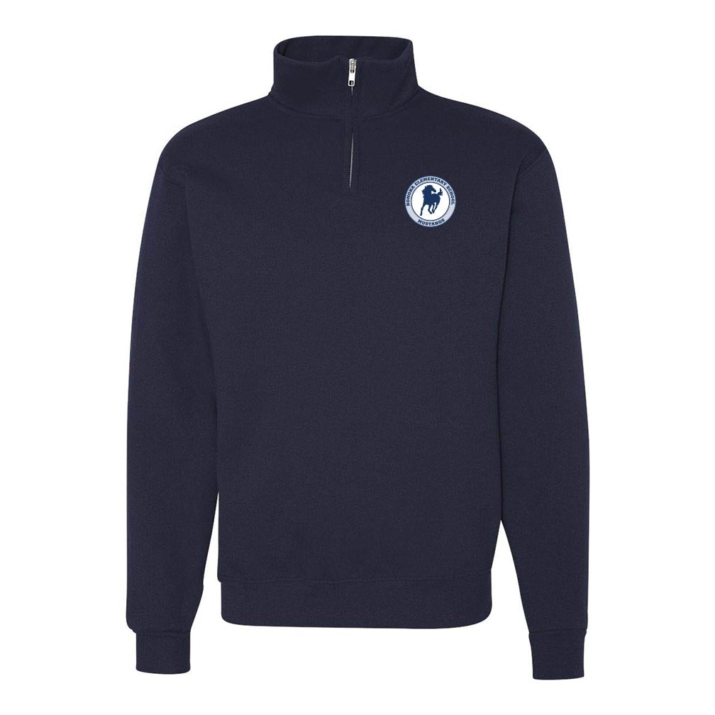 Badge ~ Quarter Zip Sweatshirt ~ Romona Elementary School