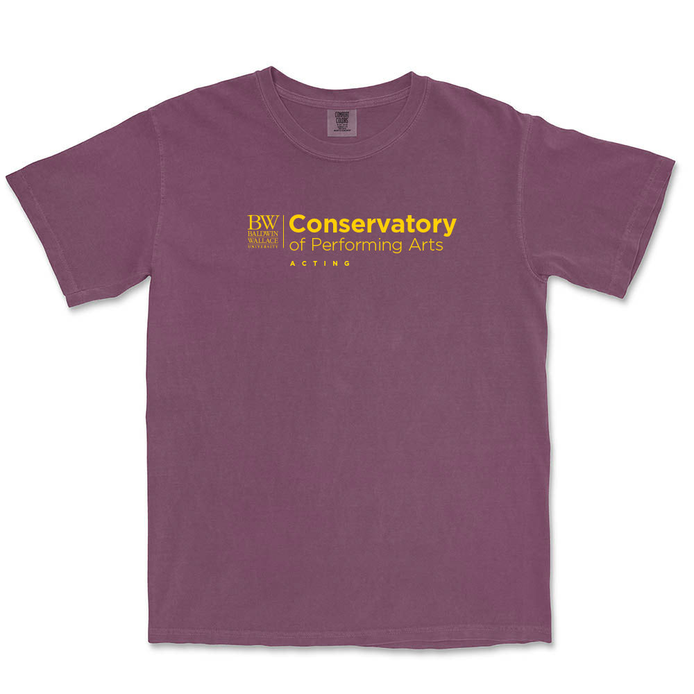 Conservatory Logo ~ Heavyweight Cotton T-Shirt ~ Baldwin Conservatory of Performing Arts