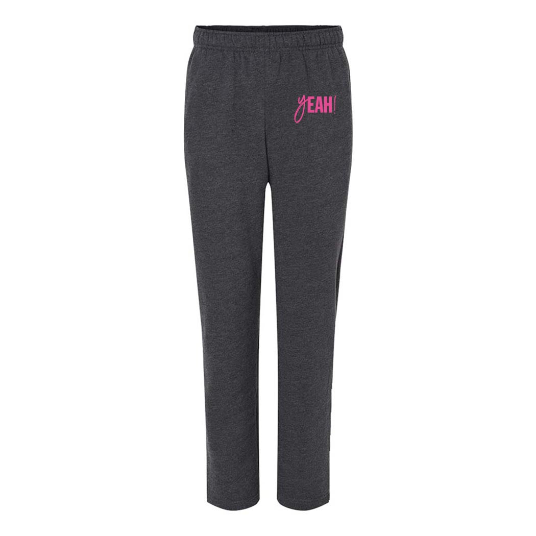 yEAH! ~ Sponge Fleece Straight Leg Sweatpants ~ BEST LIFE